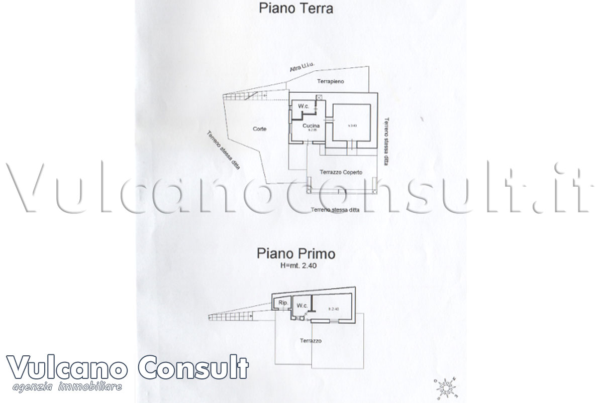Casa tipica vista mare Alicudi