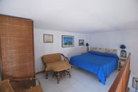 Soppalco con letto matrimoniale
