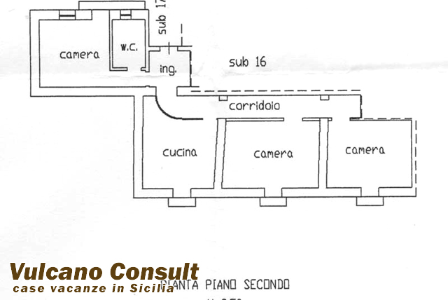 Appartamento centro storico Lipari