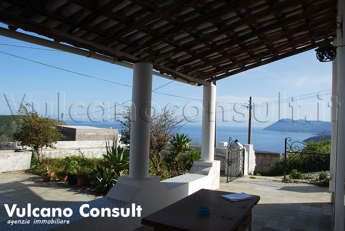 terrazzo villetta / vista mare