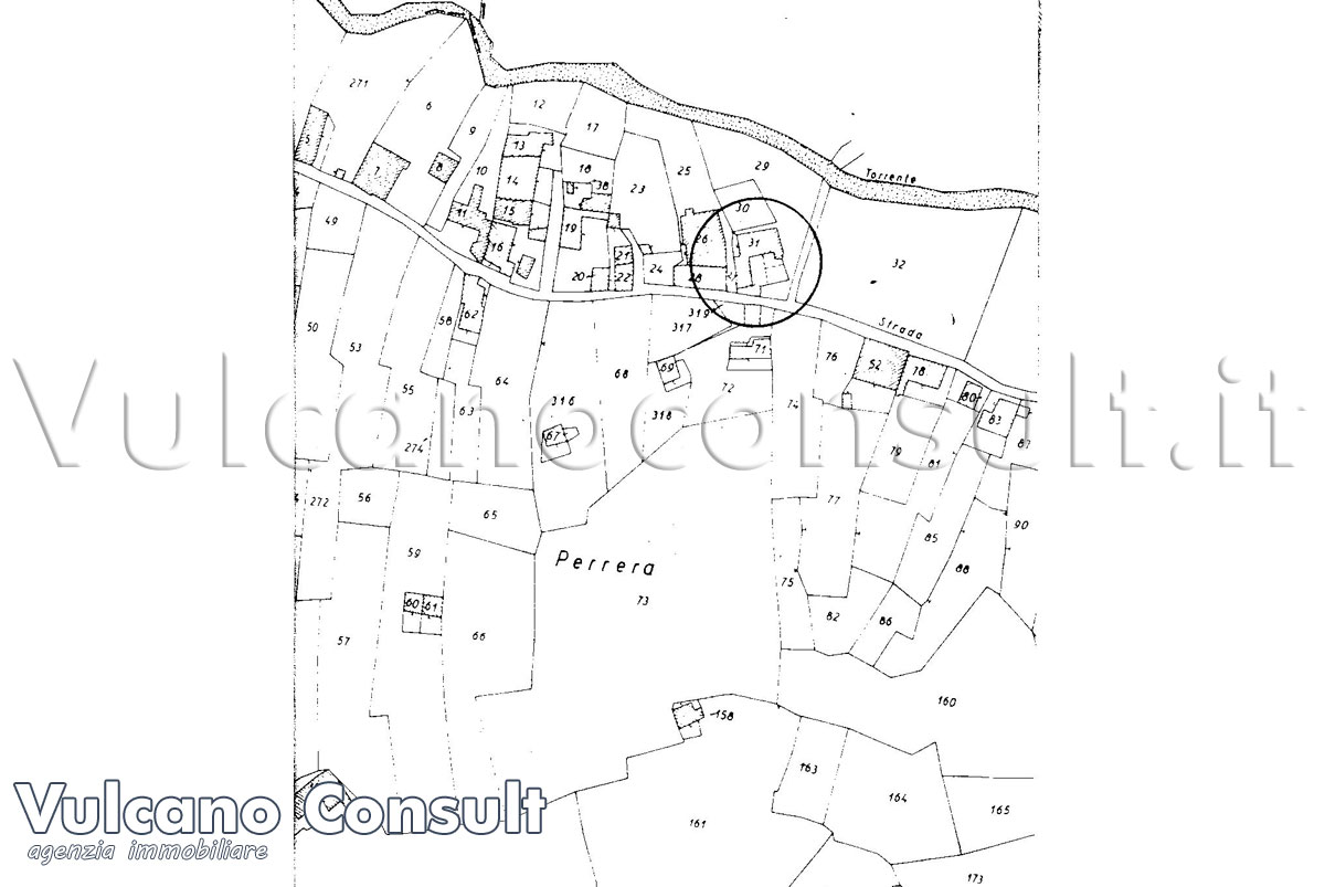 Planimetria mappa
