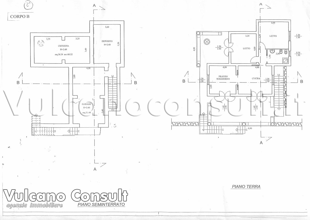 Planimetria piano terra