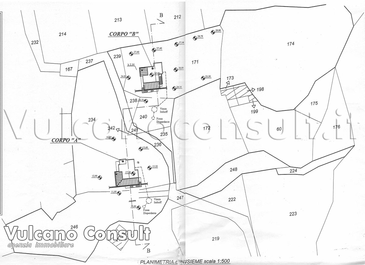 Planimetria mappa