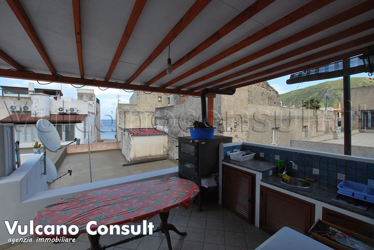 Terrazza attrezzata