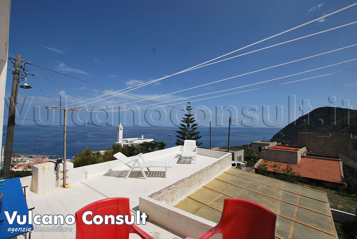 Vista mare dal tetto