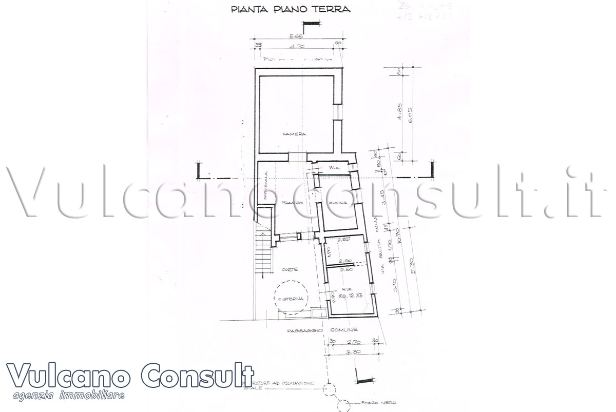 Planimetria piano terra