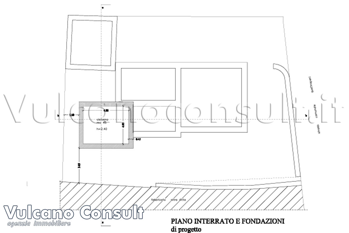 Vendesi rudere e terreno con progetto Pianoconte