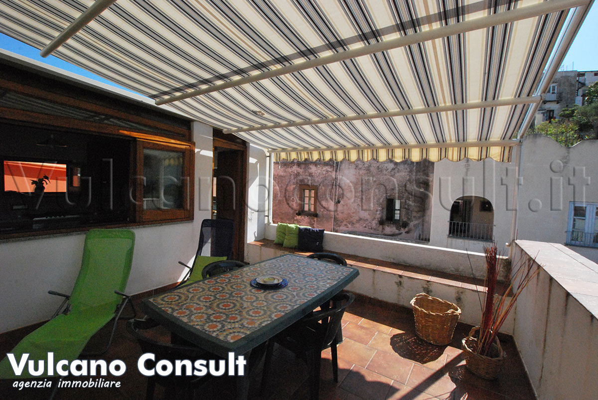 Terrazza attrezzata