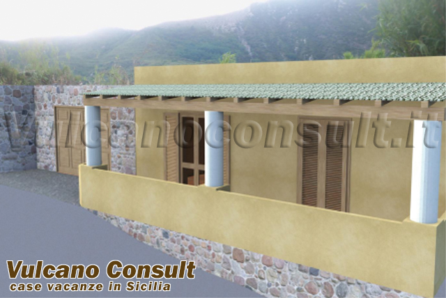 Rudere con progetto approvato Lami Lipari