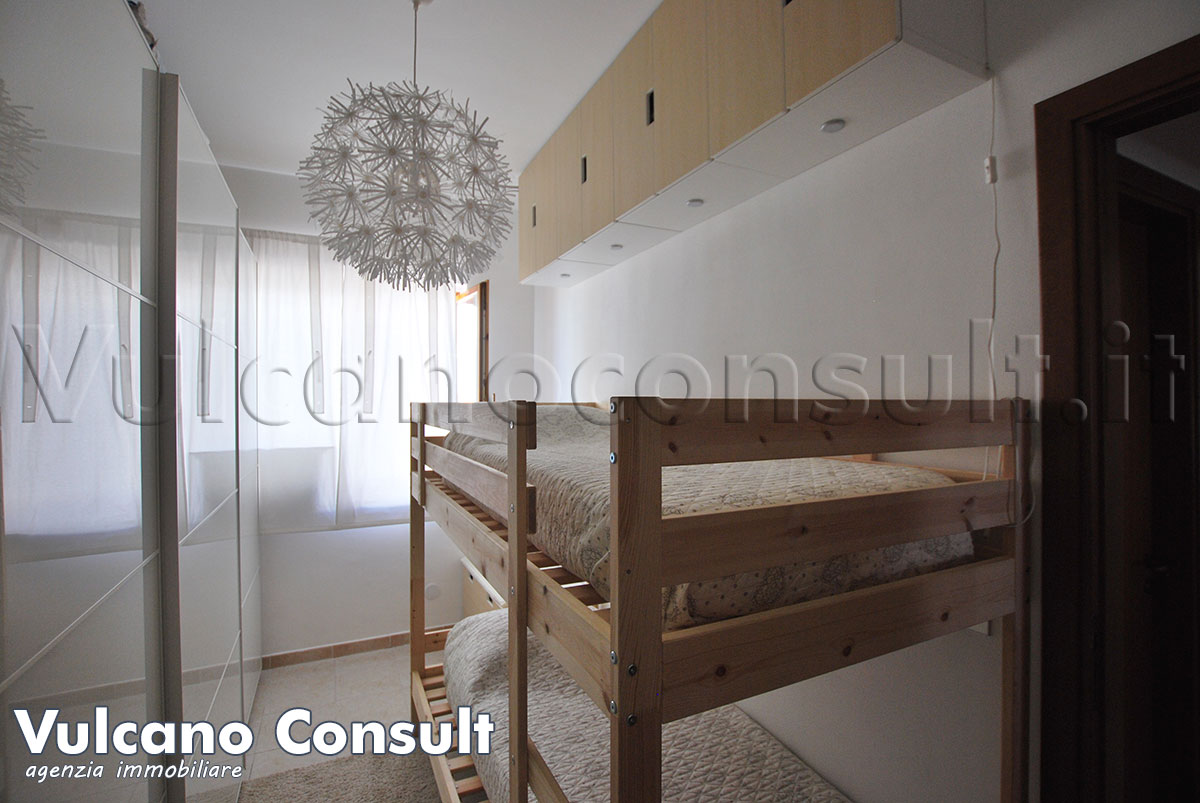 Camera con letto a castello