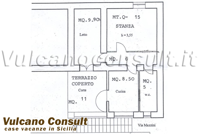 Vendesi casa via Mazzini Canneto Lipari