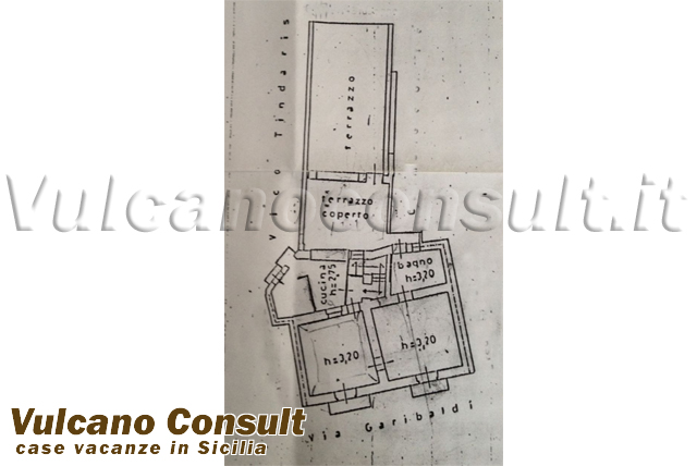 Appartamento secondo piano centro Lipari