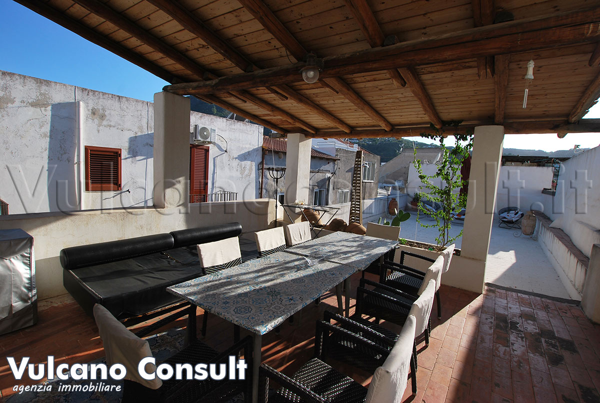 Terrazza attrezzata
