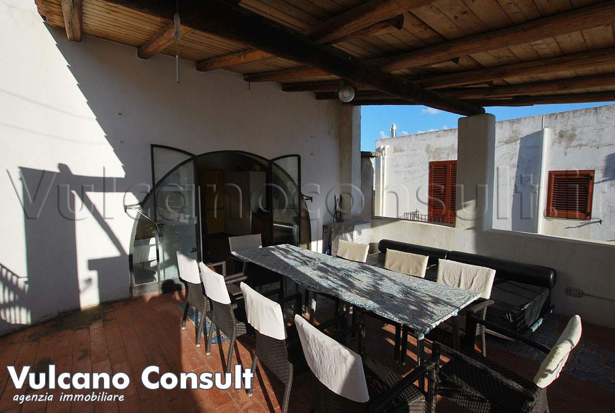 Terrazza attrezzata