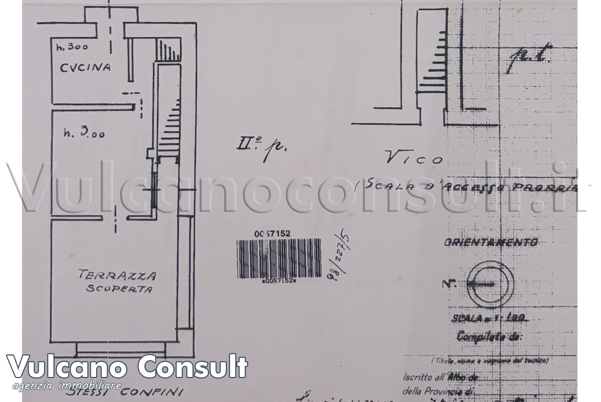 Planimetria secondo piano