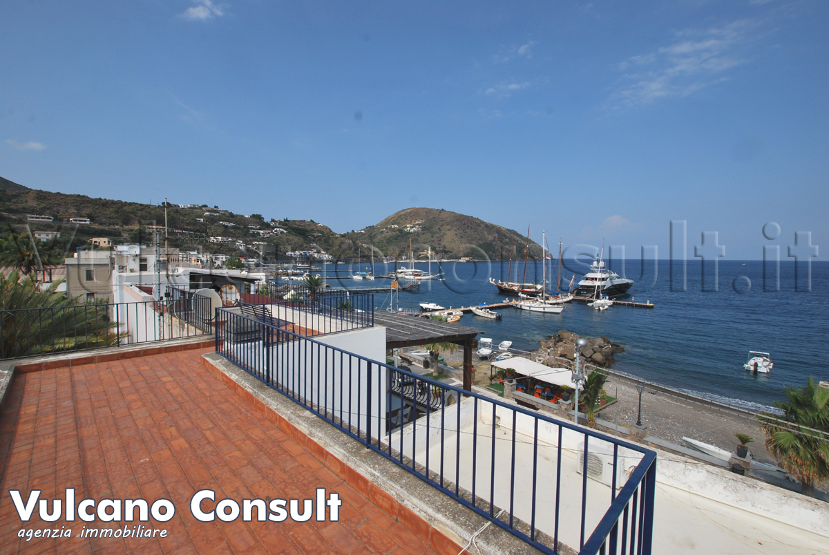 Terrazza solarium vista mare