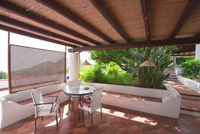Terrazza attrezzata