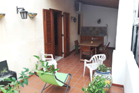 Terrazza attrezzata