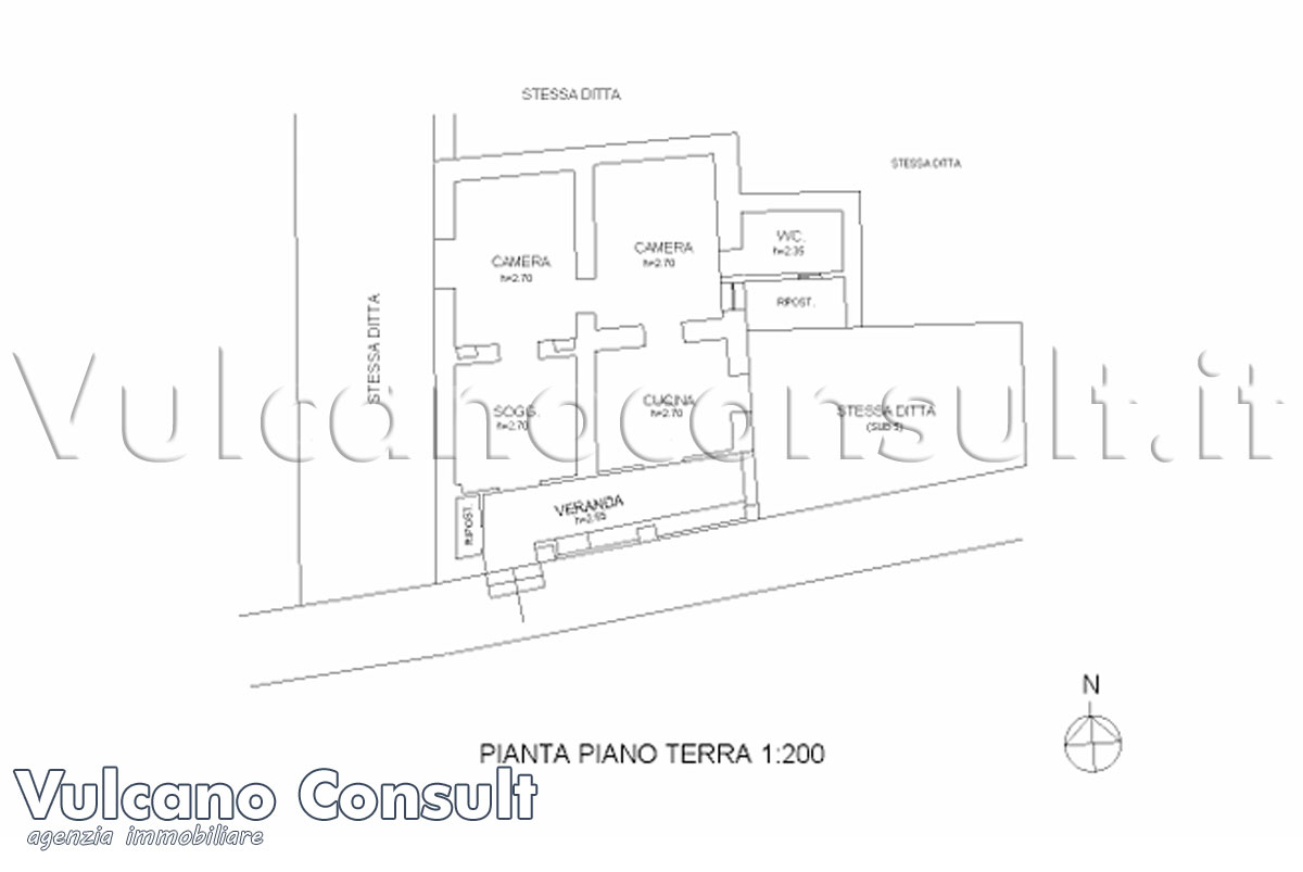 Casa indipendente con giardino via Barone Lipari