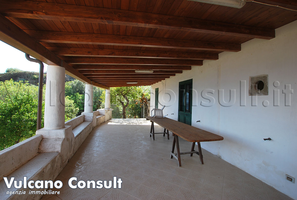 Terrazza attrezzata