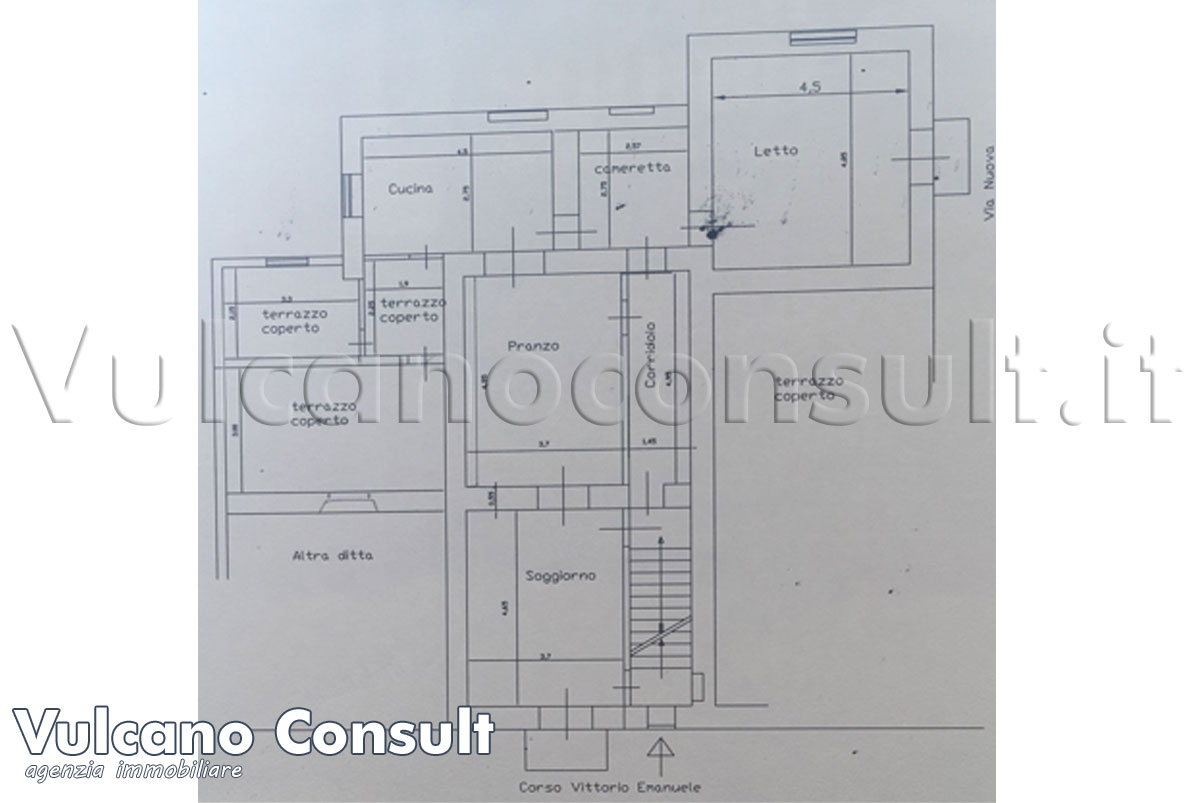 Planimetria primo piano