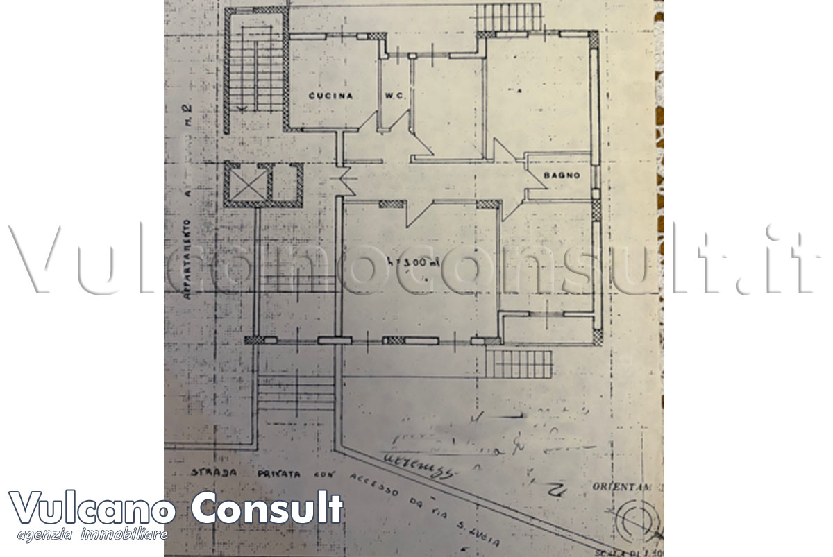 Casa con giardino centro Lipari