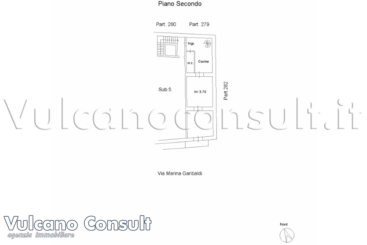 Appartamento secondo piano Canneto Lipari