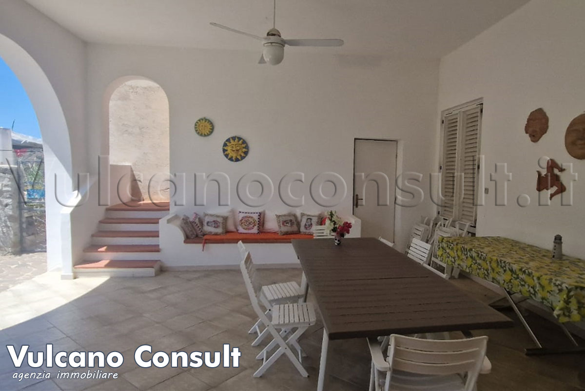 Villa vista mare Serra Lipari