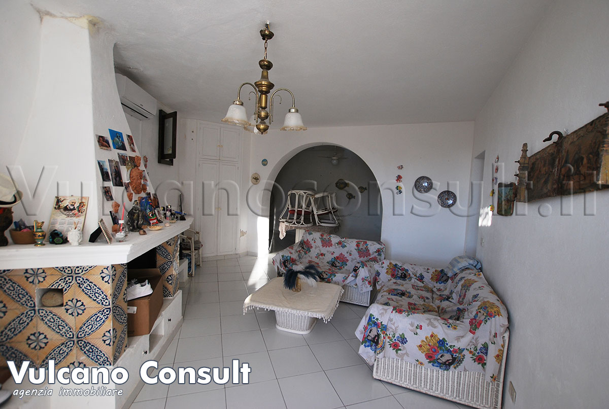 Villa vista mare Serra Lipari