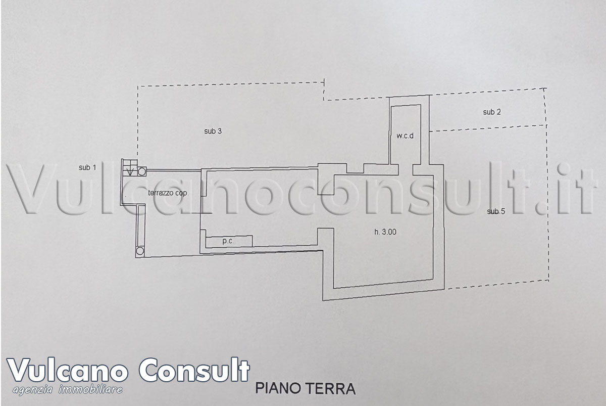 Canneto appartamento con terrazzo