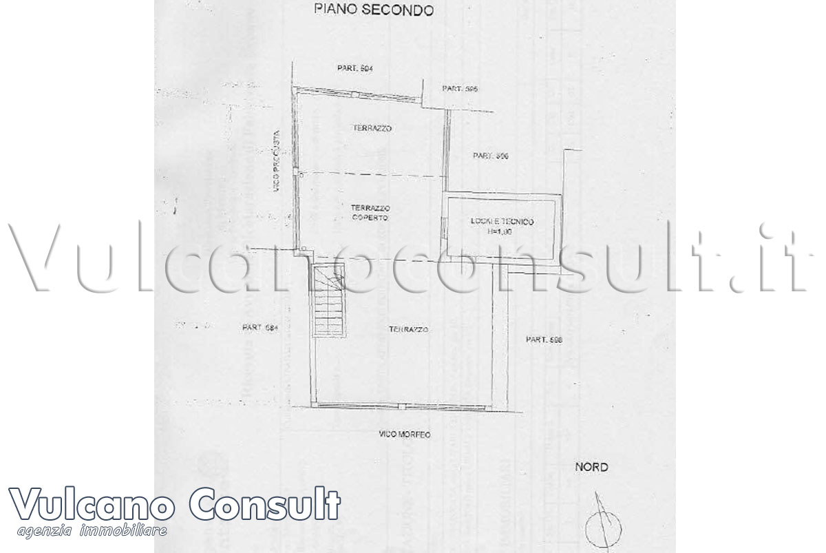 Planimetria secondo piano