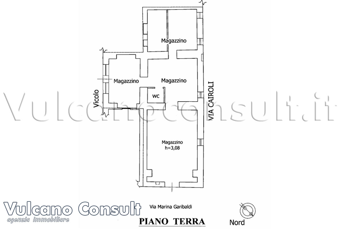 Grande fabbricato vista mare Canneto Lipari