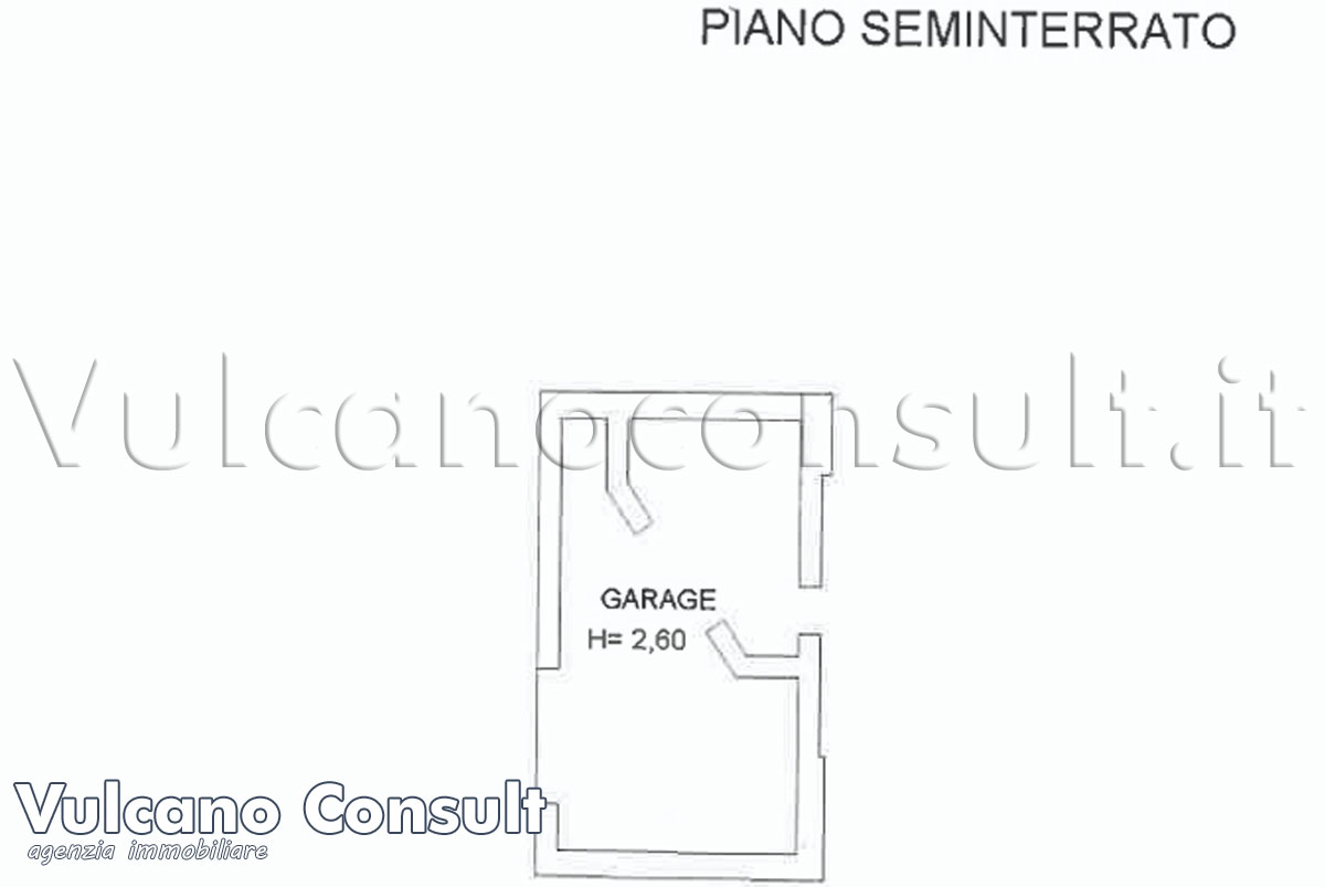Planimetria seminterrato