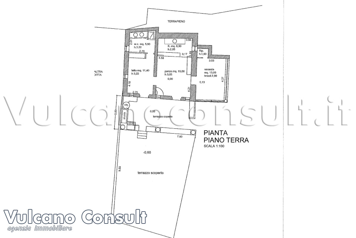 Planimetria piano terra