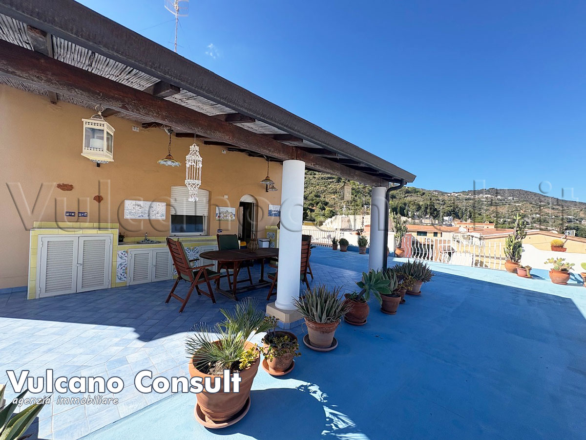 Terrazza attrezzata