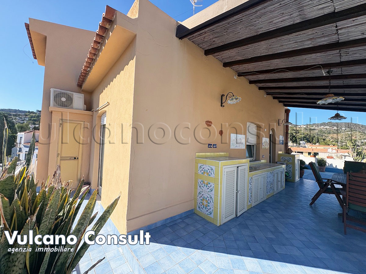 Terrazza attrezzata