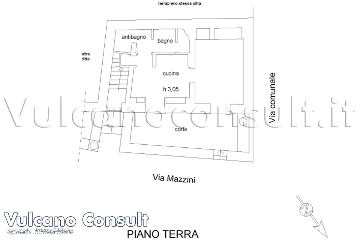 Planimetria piano terra