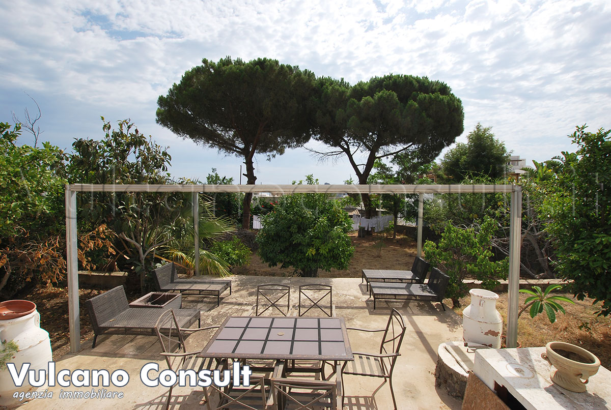 Terrazza attrezzata