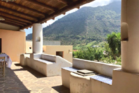 Terrazza attrezzata