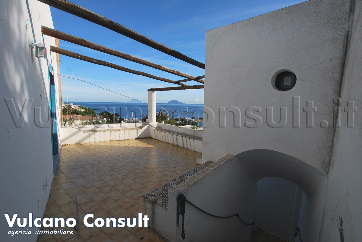 Casa vista mare Santa Marina Salina