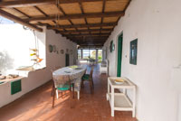 Terrazza attrezzata