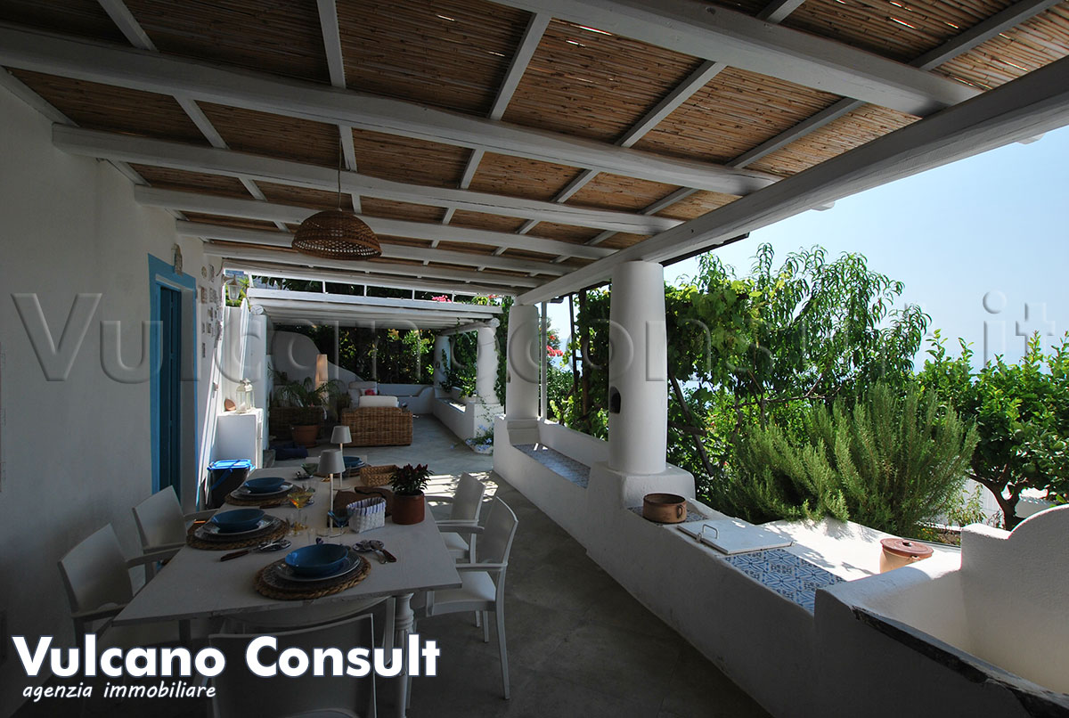 Terrazza attrezzata