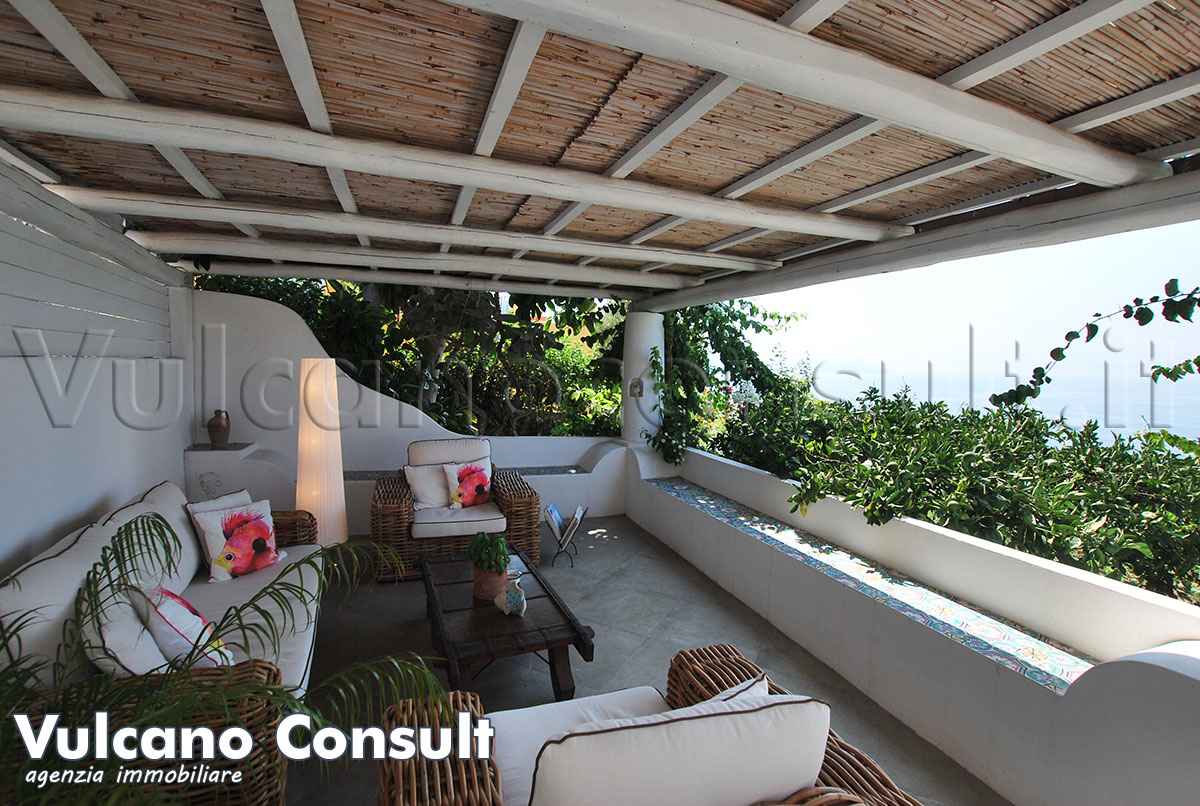 Terrazza attrezzata