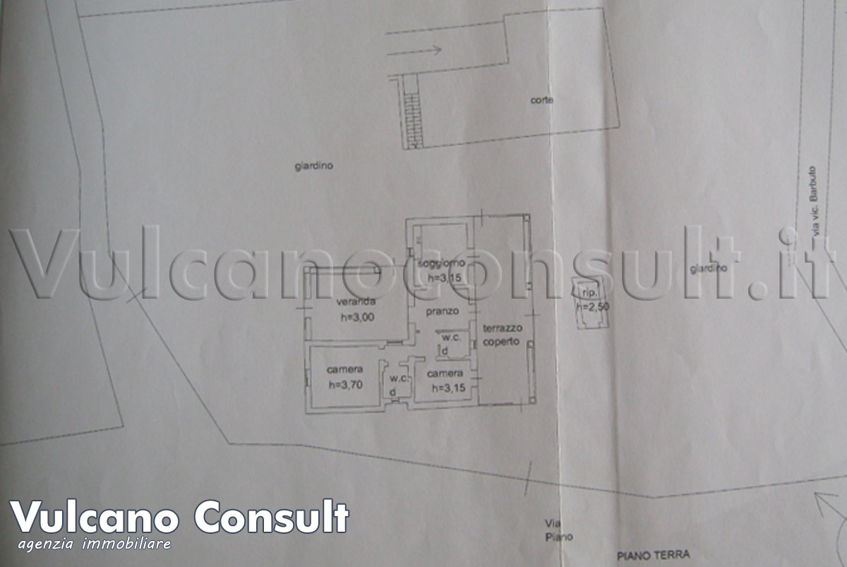 Planimetria piano terra