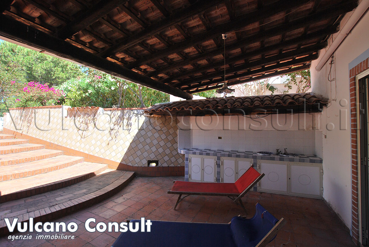 Terrazza attrezzata