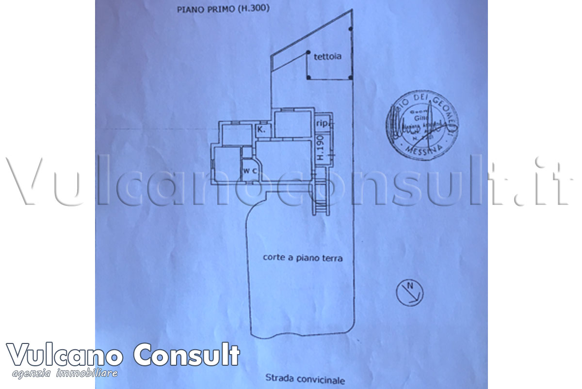 Planimetria primo piano