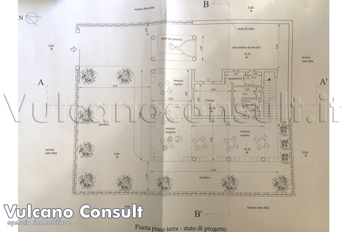 Planimetria piano terra