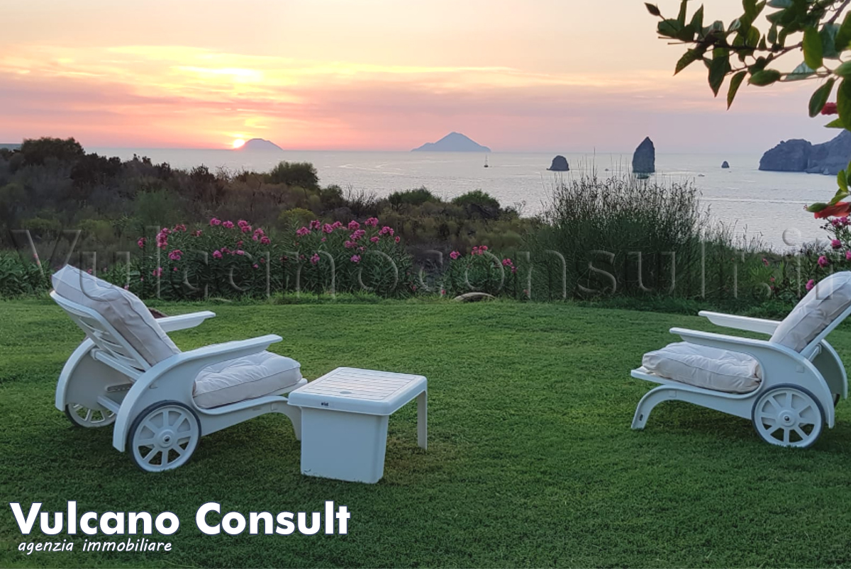 Casa con piscina Vulcano