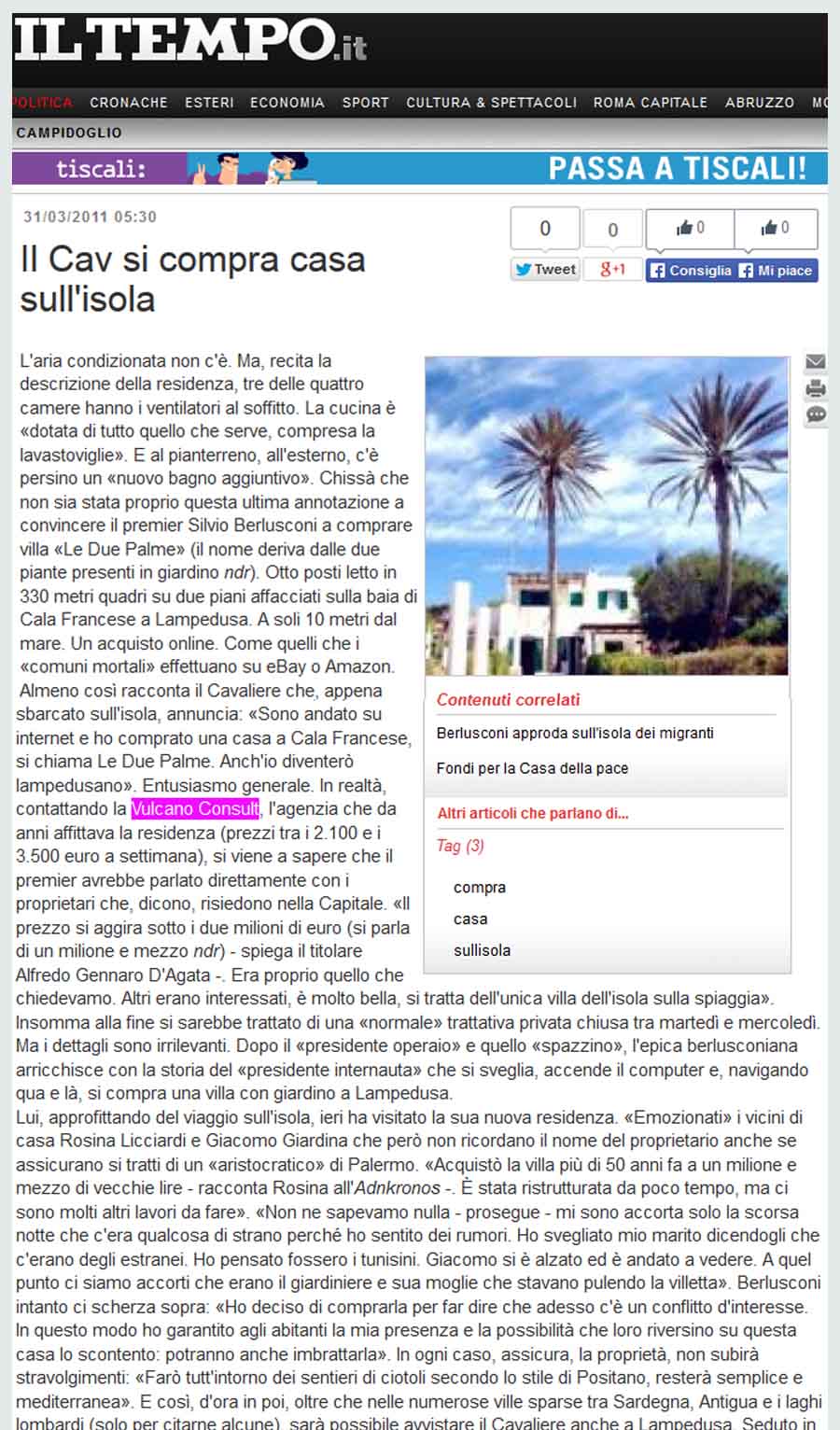 rassegna stampa